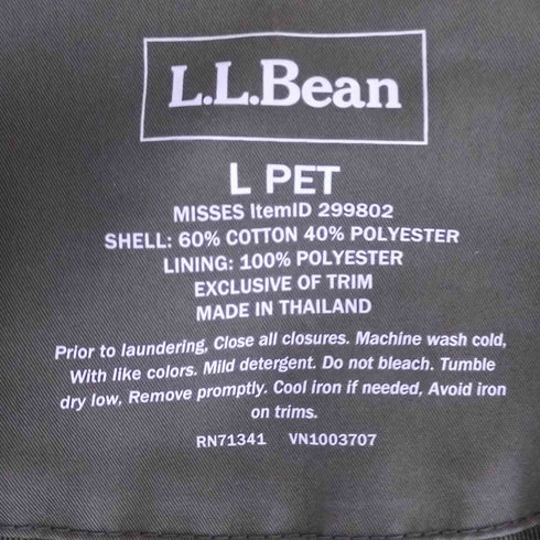 エルエルビーン L.L.Bean トレンチコート レディース L