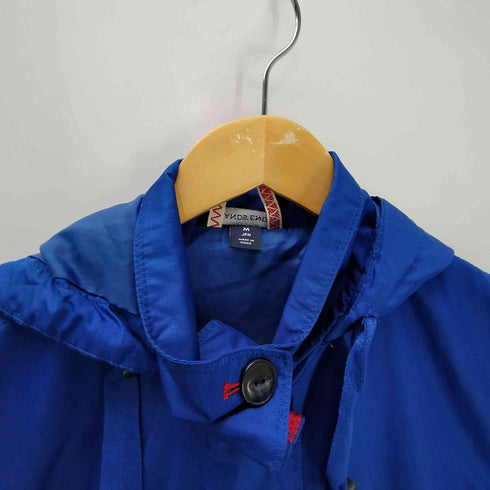 ランズエンド LANDS END リップストップ ポリ フーデット カバーオール ジャケット 撥水 レディース import:M