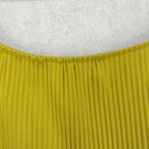 U EXCLUSIVEDESIGN プリーツ変形ドレスワンピース レディース