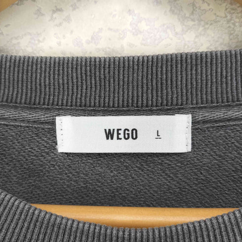 ウィゴー WEGO ピグメントグラフィックプルオーバー メンズ L