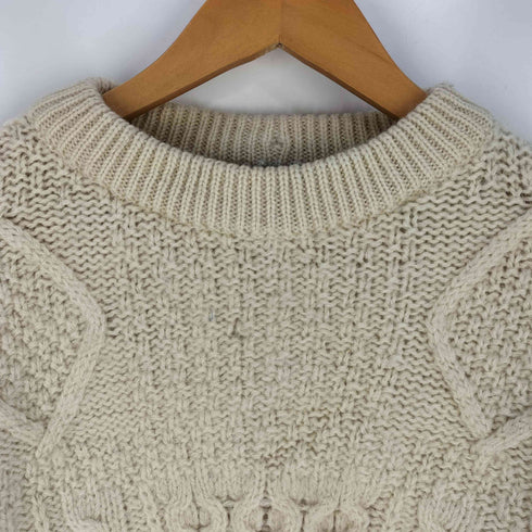 レイクランド Lakeland クロップド ケーブルニット レディース import:M