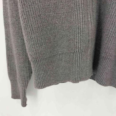 ユニクロシー UNIQLO:C クルーネックフルジップカーディガン メンズ L