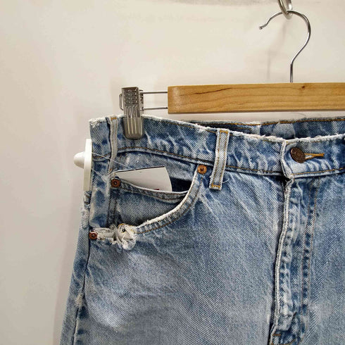 リーバイス Levis 90S 505 オレンジタブ ダメージ クラッシュ デニム パンツ メンズ W33L32