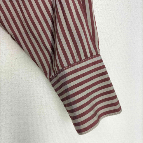 アーバンリサーチドアーズ URBAN RESEARCH DOORS 25AW ストライプオーバーシャツ レディース JPN:M