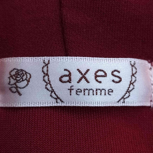 アクシーズファム axes femme ショート丈ダンボールパーカー レディース FREE