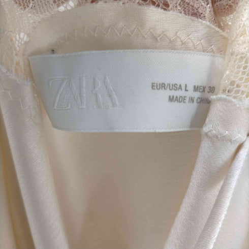 ザラ ZARA ZW COLLECTION アシンメトリーレースワンピース レディース JPN:L