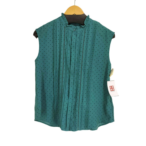 ナチュラルビューティーベーシック NATURAL BEAUTY BASIC ドットピンタックブラウス レディース JPN:M