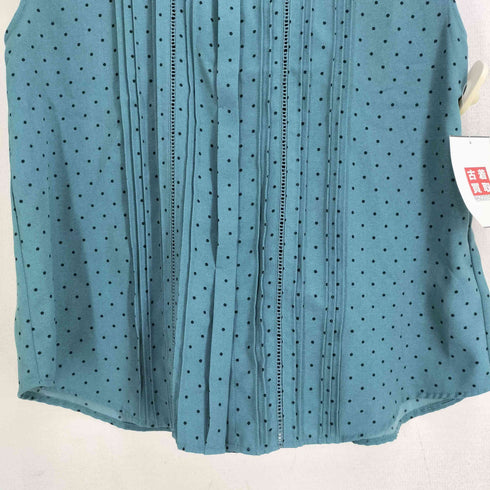 ナチュラルビューティーベーシック NATURAL BEAUTY BASIC ドットピンタックブラウス レディース JPN:M
