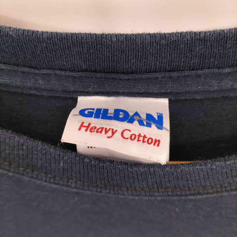 ギルダン GILDAN 00s heavy Cotton キャラクタープリント クルーネック 半袖Tシャツ メンズ M