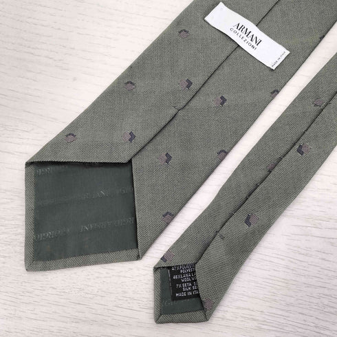 アルマーニコレツィオーニ ARMANI COLLEZIONI イタリア製 総柄 ネクタイ メンズ