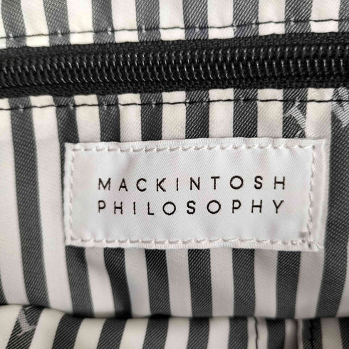 マッキントッシュフィロソフィー MACKINTOSH PHILOSOPHY ナイロン レザー切替 2WAY ハンドショルダーバッグ レディース