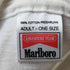 マルボロ Marlboro 90s USA製 シングルステッチ ワンポイントロゴ コットン半袖クルーネックTシャツ メンズ ONE SIZE