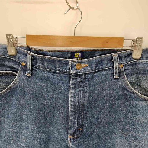 ラングラー Wrangler 90-00S 47MWZ REGULAR FIT メキシコ製 ブーツ 刻印 ジップフライ カウボーイ ストレート デニム パンツ ビックサイズ メンズ 38×32