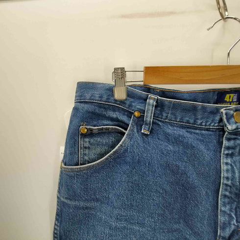 ラングラー Wrangler 90-00S 47MWZ REGULAR FIT メキシコ製 ブーツ 刻印 ジップフライ カウボーイ ストレート デニム パンツ ビックサイズ メンズ 38×32