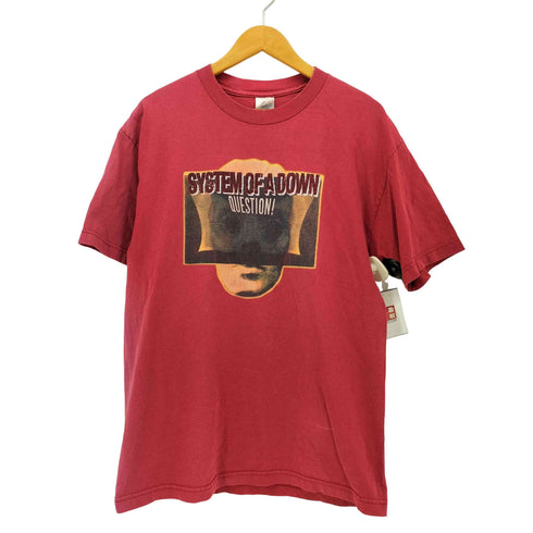 アルスタイル alstyle 00S QUESTION ニューメタル バンド グラフィック プリント S/S クルーネック Tシャツ メンズ import:L