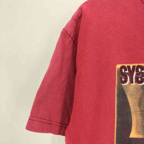 アルスタイル alstyle 00S QUESTION ニューメタル バンド グラフィック プリント S/S クルーネック Tシャツ メンズ import:L