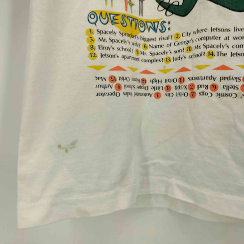 チェンジズ CHANGES 90S なぞかけ キャラクター グラフィック プリント S/S Tシャツ シングルステッチ メンズ