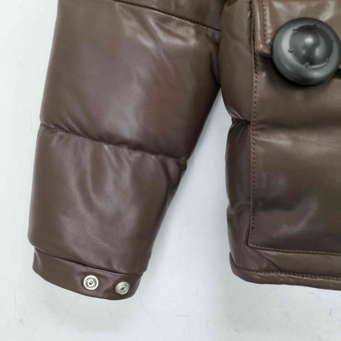 シープレザー ダウンジャケット メンズ import:XL
