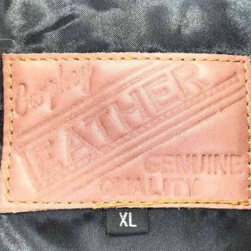 シープレザー ダウンジャケット メンズ import:XL
