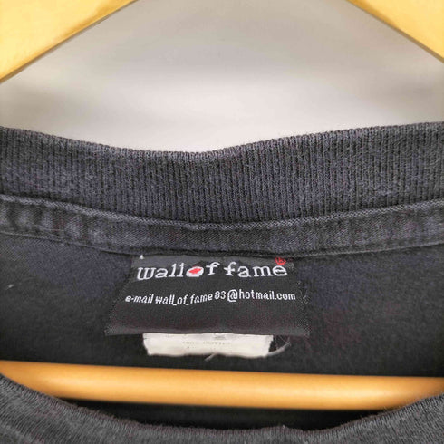 ウォールオブフェイム wall of fame ツアー グラフィック プリント S/S クルーネック Tシャツ メンズ