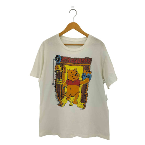 シングルステッチ キャラクタープリントクルーネック半袖Tシャツ メンズ