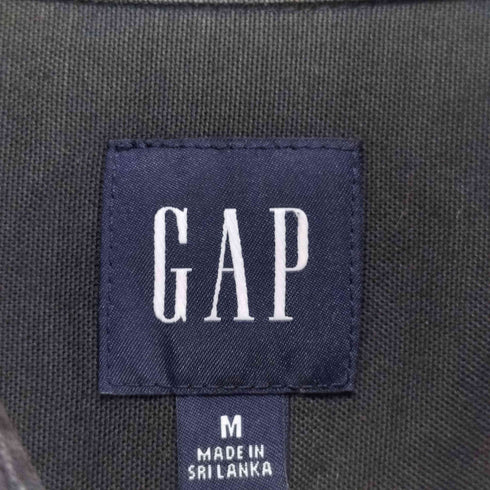 ギャップ Gap ハーフボタンL/S シャツ メンズ M