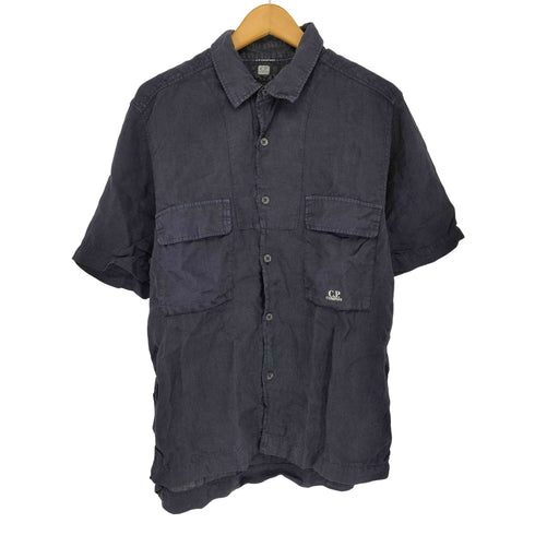 シーピーカンパニー C.P.COMPANY リネンショートスリーブシャツ メンズ JPN:M