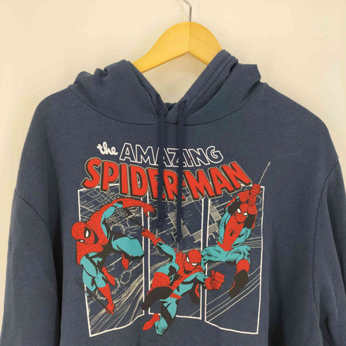 マーベル MARVEL ムービーキャラクタープリント プルオーバー パーカー メンズ 2XL