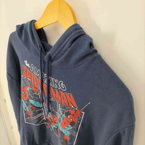 マーベル MARVEL ムービーキャラクタープリント プルオーバー パーカー メンズ 2XL