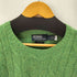 ポロバイラルフローレン Polo by RALPH LAUREN CASHMERE カシミヤ100% アイコニック ケーブル ニット セーター メンズ import:L