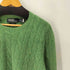 ポロバイラルフローレン Polo by RALPH LAUREN CASHMERE カシミヤ100% アイコニック ケーブル ニット セーター メンズ import:L