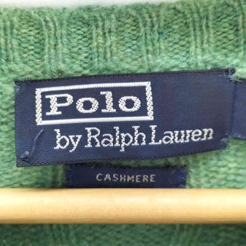 ポロバイラルフローレン Polo by RALPH LAUREN CASHMERE カシミヤ100% アイコニック ケーブル ニット セーター メンズ import:L