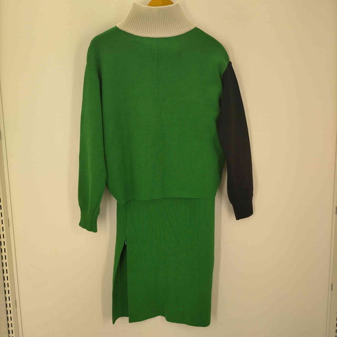 スライ SLY ZIP UP CROPPED ニット セットアップ レディース FREE
