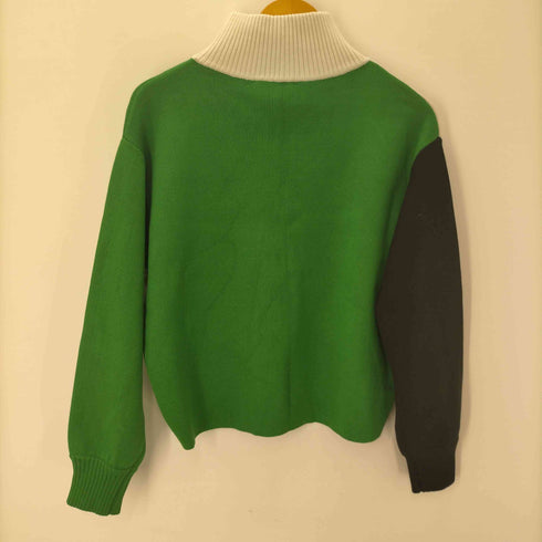 スライ SLY ZIP UP CROPPED ニット セットアップ レディース FREE