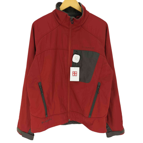 コロンビア Columbia TITANIUM OMNI-TECH ラグランスリーブ ストレッチジャケット メンズ import:L