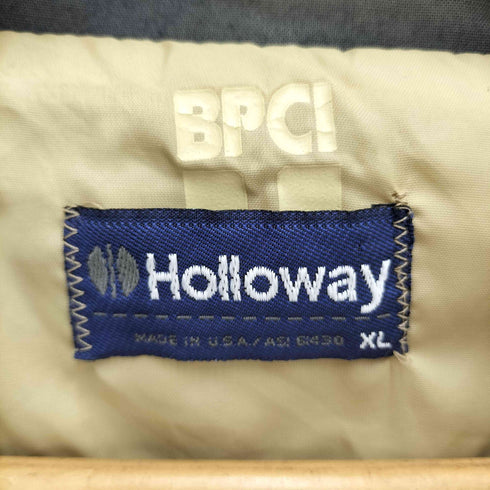 ホロウェイ HOLLOWAY 80s usa製 企業ロゴ ブルゾン メンズ JPN:XL