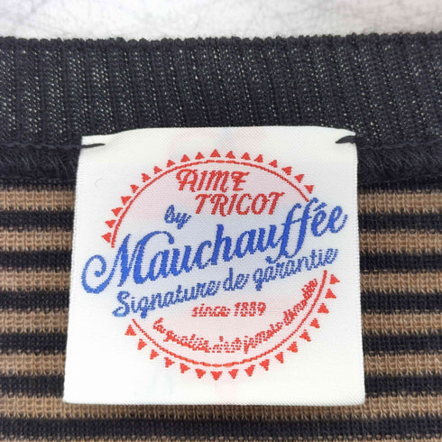 Mauchauffee フランス製 ハイゲージ ボーダーニット メンズ JPN:3