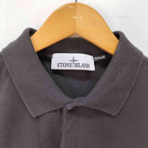 ストーンアイランド STONE ISLAND 24AW ピケ ポロシャツ メンズ import:M