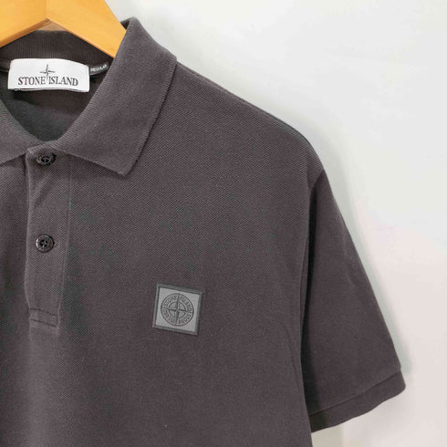 ストーンアイランド STONE ISLAND 24AW ピケ ポロシャツ メンズ import:M