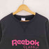 リーボッククラシック REEBOK CLASSIC ロゴプリント 前Vガゼット スイッチング クルーネックスウェット メンズ O