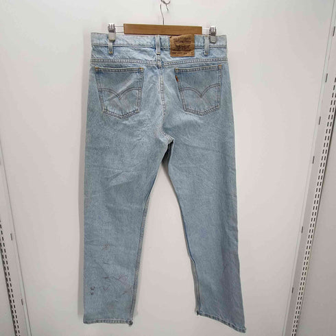 リーバイス Levis REGULAR FIT STRAIGHT オレンジタブ ボタン裏192刻印 505 ストレート デニム パンツ メンズ W34L32