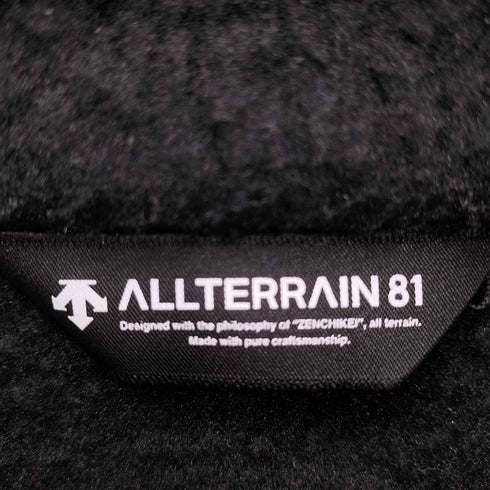 デサントオルテライン DESCENTE ALLTERRAIN シャギーボアフリースベスト メンズ ONE SIZE