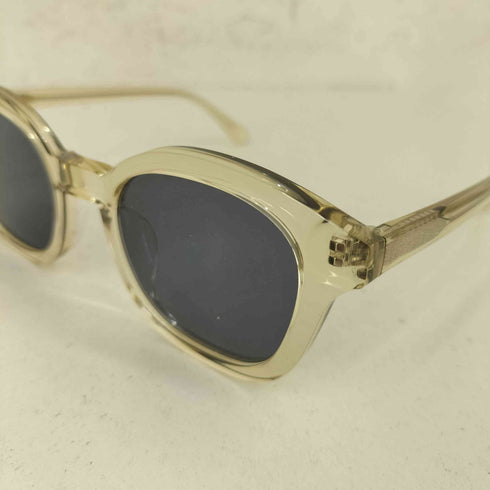 THE SILENT SOUL Tokyo 韓国アイドルコラボ CLEAR YELLOW FRAME SMOKE LENS メンズ