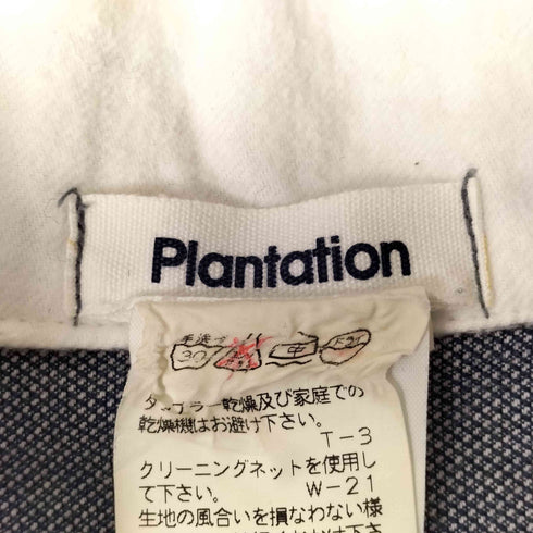 プランテーション Plantation バンドカラーシャツ メンズ JPN:M