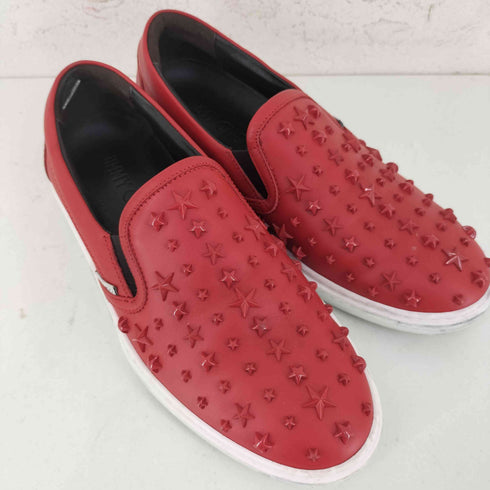 ジミーチュウ JIMMY CHOO スタースタッズ スリッポン スニーカー メンズ EUR:40