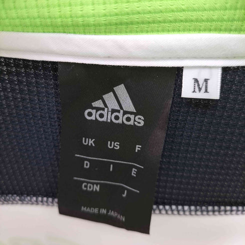 アディダス adidas 選手支給品 非売品 リゾート&スポーツ専門学校プリント ジップアップ ジャージ メンズ JPN:M
