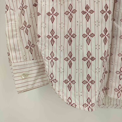 エムエーエスユー MASU 23SS DIAMOND-CUT SHIRT メンズ JPN:46