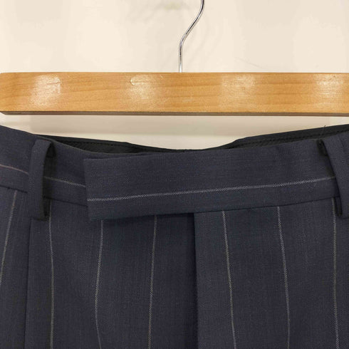 ワコマリア WACKO MARIA ermenegildo zegna タック ストライプ スラックスストレートパンツ メンズ M