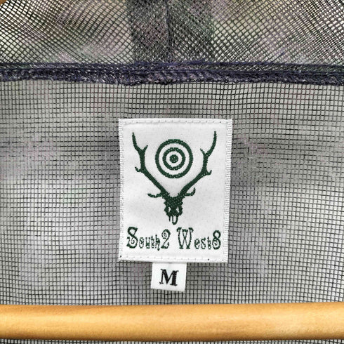 サウスツーウェストエイト SOUTH2 WEST8 BUSH CREW NECK SHIRT LIGHTWEIGHT MESH ブッシュ クルーネック メッシュ シャツ メンズ JPN:M
