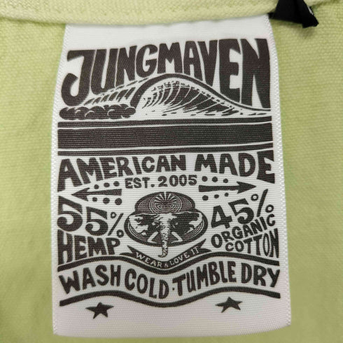 jungmaven USA製 ヘンプ ノースリーブ ワンピース レディース import:XS